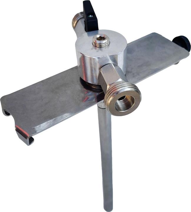 Image du produit Ich-zapfe 5 Liter Bierfass Adapter, hochwertige Metallausführung mit Bierabstellhahn