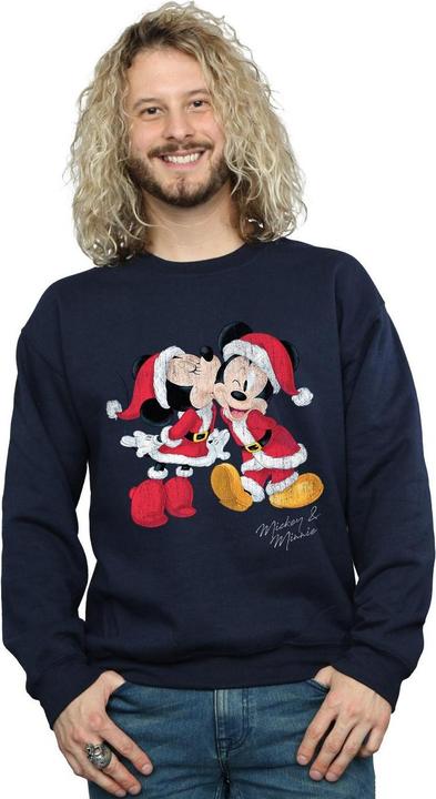 Produktbild Disney Mickey And Minnie Christmas Kiss Sweatshirt (3XL)