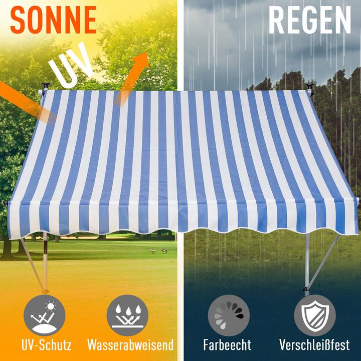 Image du produit Outsunny Store à pinces avec bras pliable (3 m)