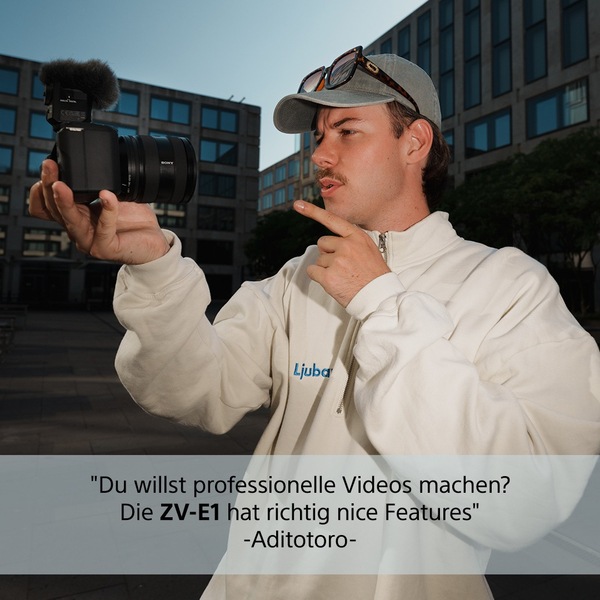 Produktbild Sony ZV-E1 (28 - 60 mm, 12.10 Mpx, Vollformat)