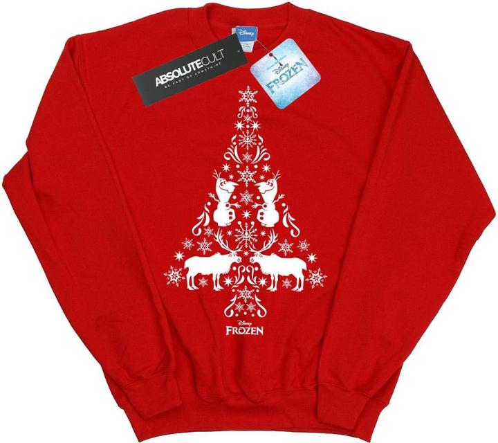 Produktbild Disney Frozen Christmas Tree Sweatshirt Mädchen (128)