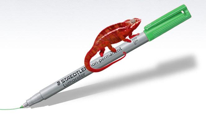 Image du produit Staedtler Lumocolor non-permanent (Vert, 0.60 mm, 10 x)