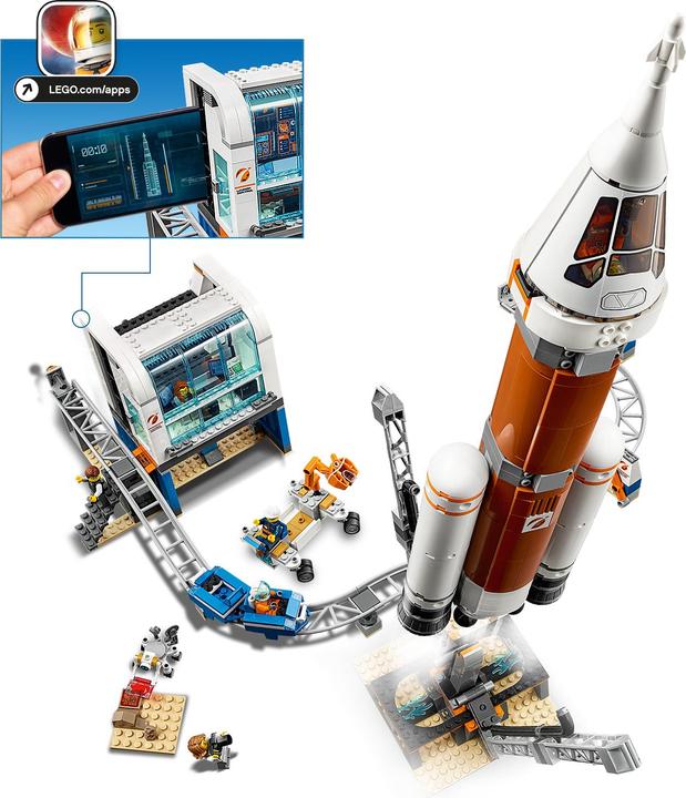 Produktbild LEGO Weltraumrakete mit Kontrollzentrum (60228, LEGO City)