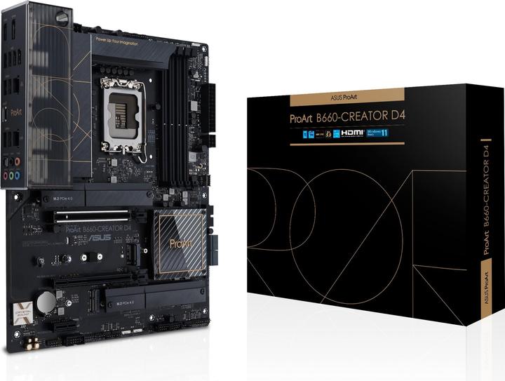 Image du produit ASUS PROART B660-CREATOR D4 (LGA 1700, Intel B660, ATX)