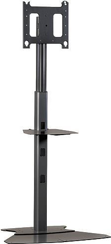 Chief MF1-U - Floor stand for flat panel, black (extendable, aluminium, max. 74.7 KG)
