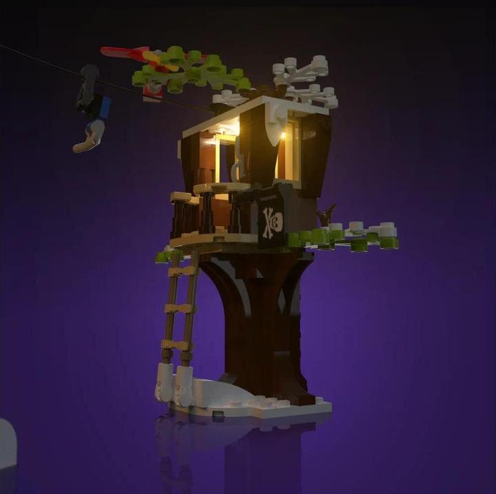 Actual product image Light my bricks LMB 2.0 LED light set for LEGO 21330 Home Alone