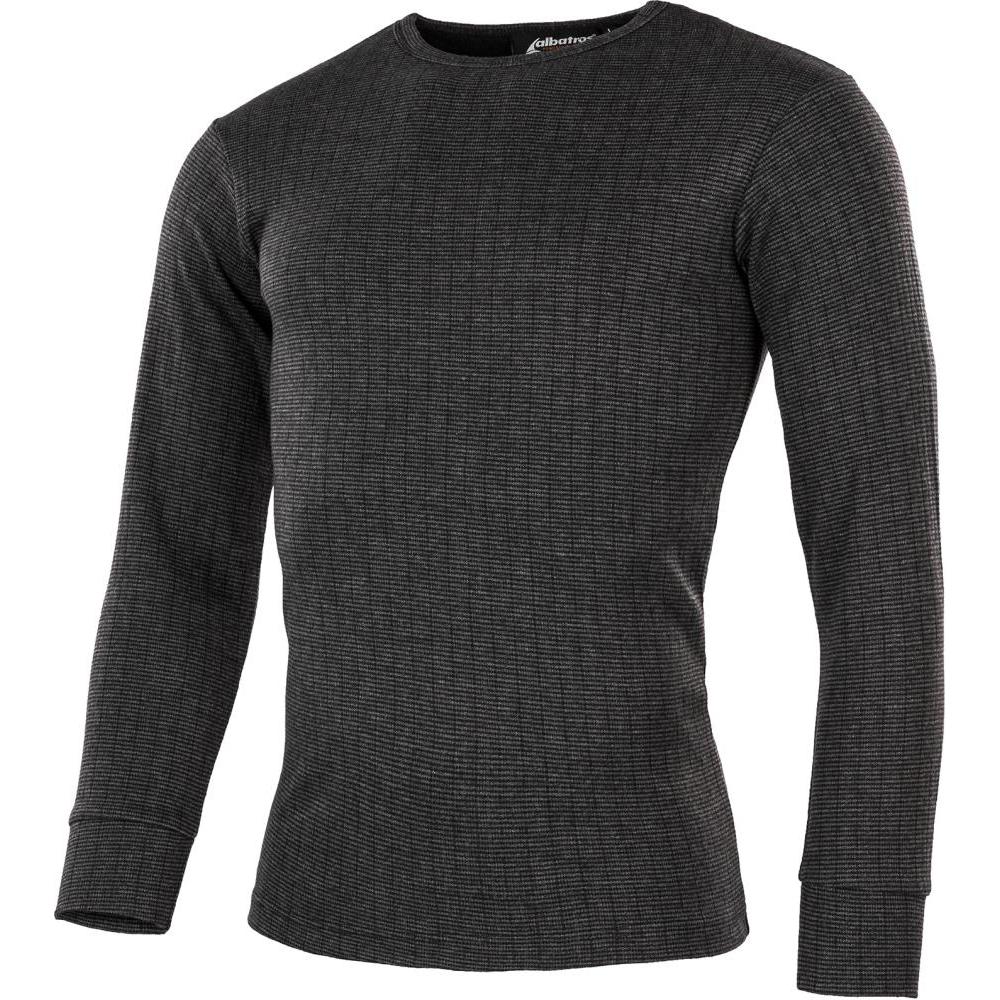 ISM, Herren, Funktionsshirt, Thermo-Funktionsshirt THERMOGETIC LA Grösse S anthrazit (S), Schwarz, S