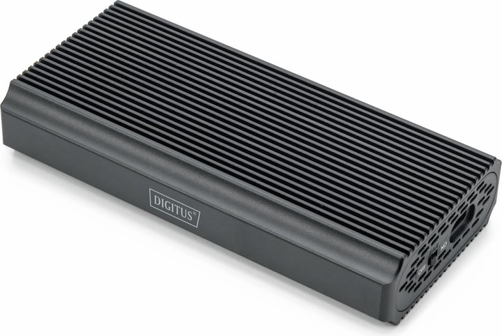 Produktbild Digitus USB M.2 Festplattengehäuse, SDD, extern, NVMe, 40Gbps, USB 4.0, Aluminium, toolfree (M.2)