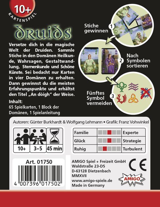 Actual product image Amigo Druids (German)