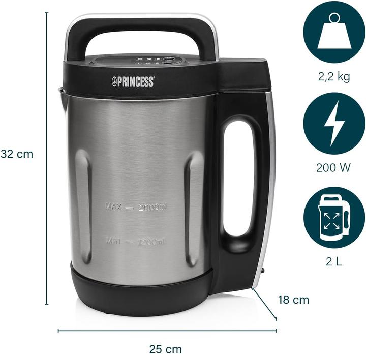 Produktbild Princess Suppenkocher Familie XL (2 l)