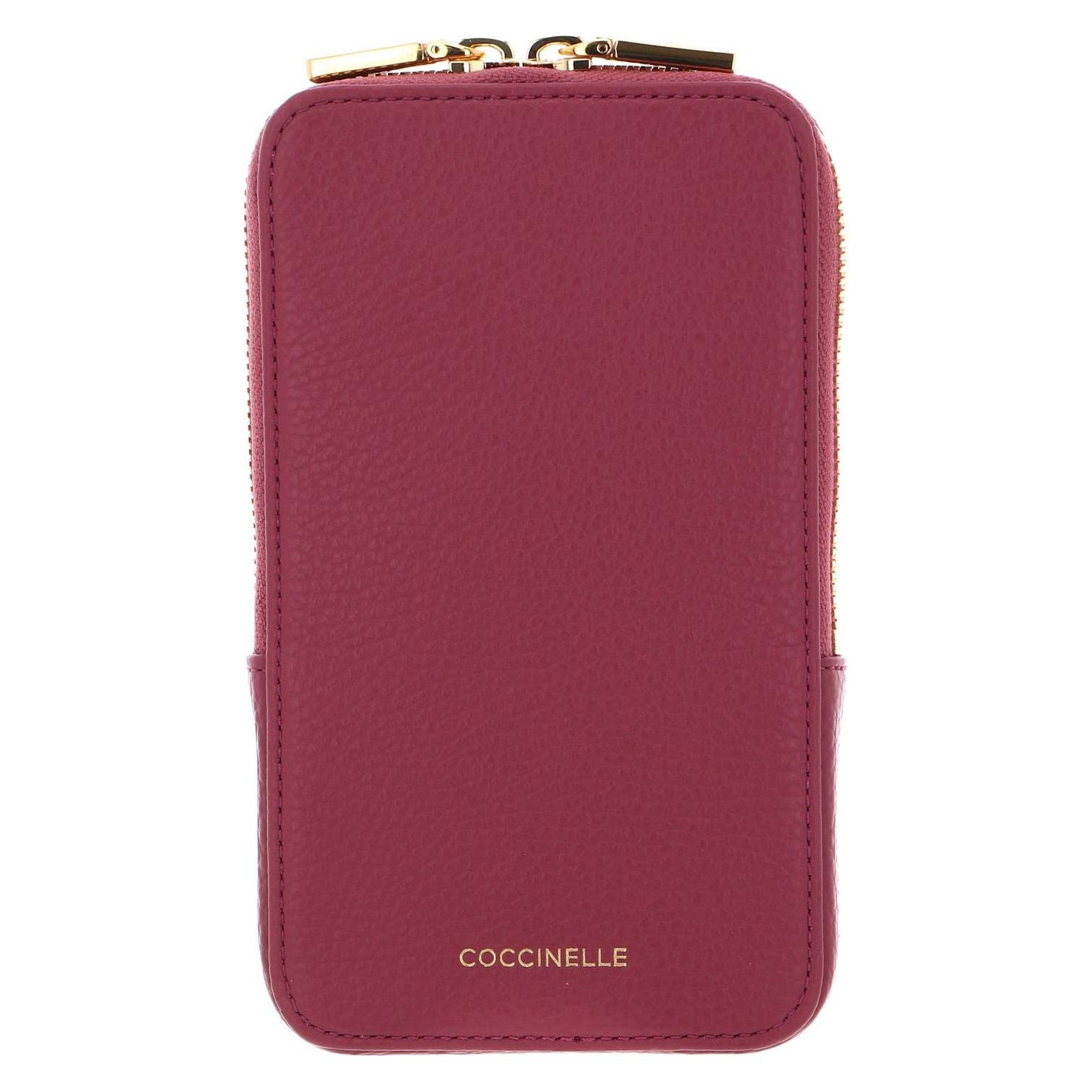 Coccinelle, Damen, Handtasche, Flor Hi-Tech Phone Bag, Rot