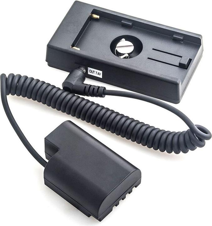 Actual product image Caruba Panasonic DMW DCC12 full decoding dummy battery +F970 battery gusset (spring cable) (Camera battery)