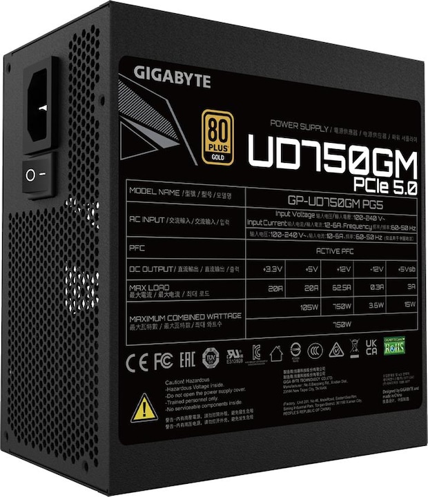 Produktbild Gigabyte UD750GM PG5 (750 W)