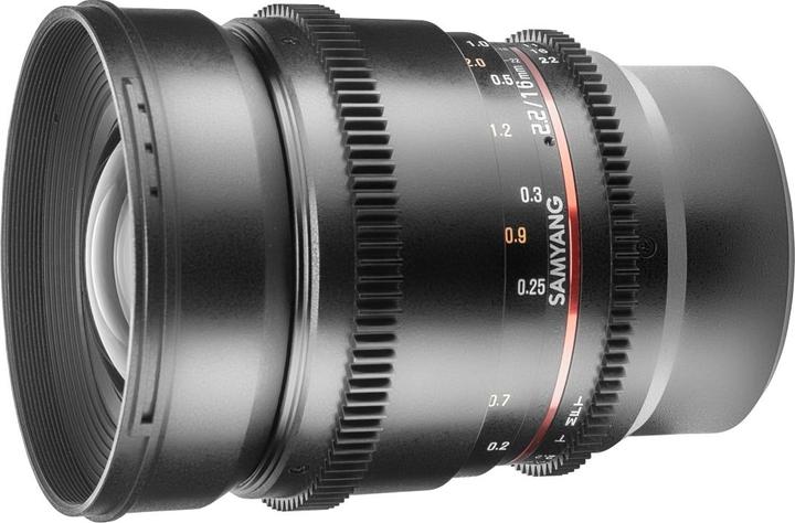 Immagine prodotto Samyang MF 16mm f/2.0 ED AS UMC CS Canon M (Canon EF-M, APS-C / DX)