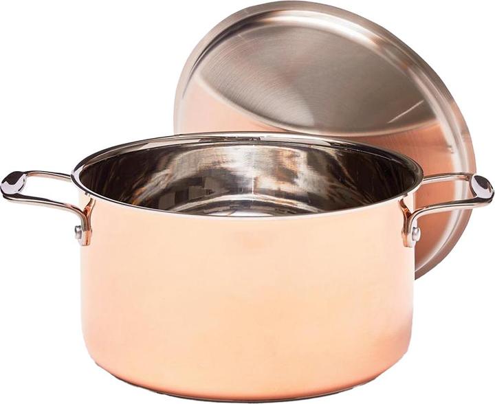 Image du produit Vinga - Casserole BARON (Poêle à frire, Acier inoxydable, Aluminium, Cuivre)