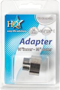 Productafbeelding Nedis Slangadapter 3/4" recht - 1/2" recht