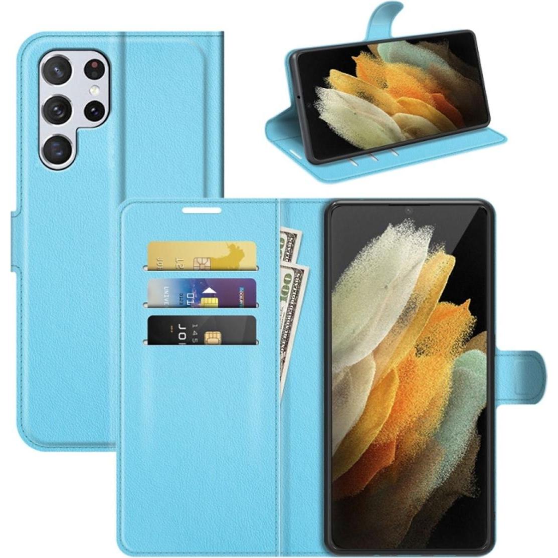 König Design Hülle Handy Schutz für Samsung Galaxy S22 Ultra 5G Case Cover Tasche Etuis Neu (Samsung Galaxy S22 Ultra), ...