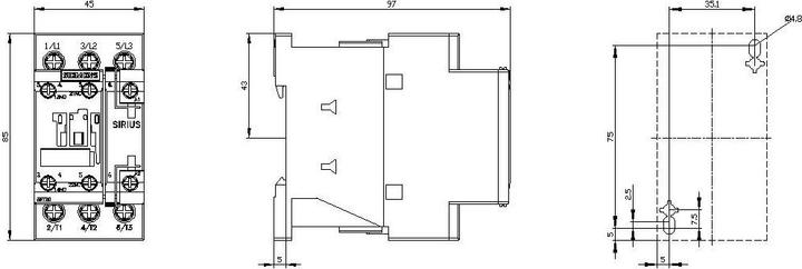 Produktbild Siemens SIEM Schütz