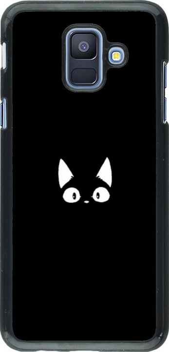 Immagine prodotto PhoneLook Copertina Gatto divertente su nero (Samsung Galaxy A6)