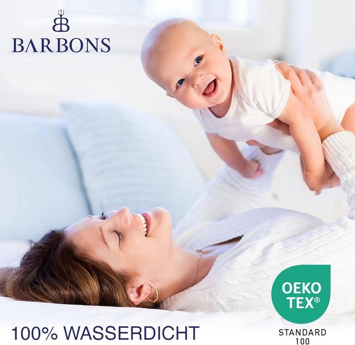 Produktbild Barbons 2er-Set Wasserdichte Matratzenschoner, 80 x 200 cm (80 x 200 cm)