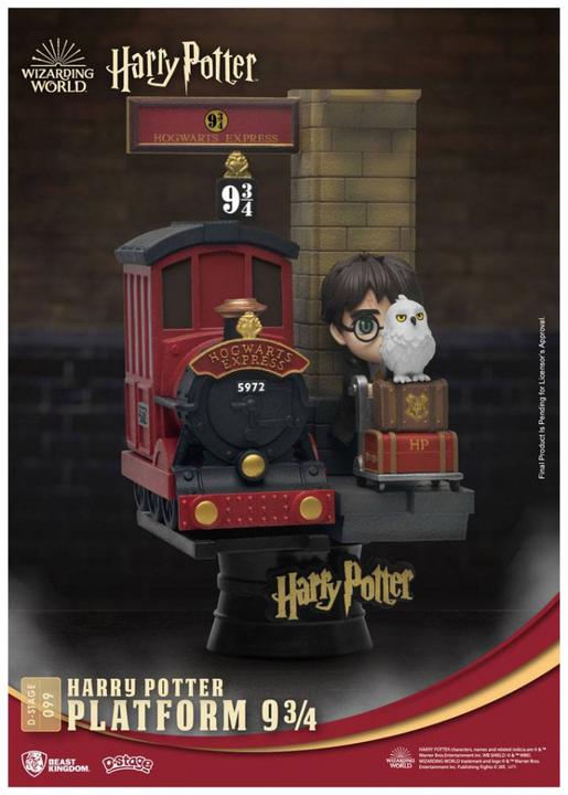 Actual product image Beast Kingdom D-Stage Harry Potter Diorama Platform 9 3/4 NV 15cm