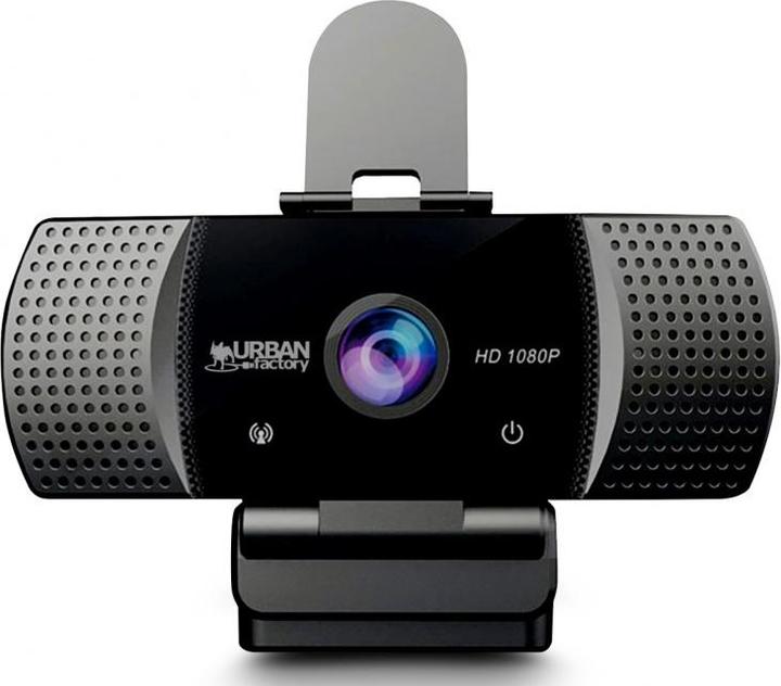 Produktbild Urban Factory Webee Webcam USB Full HD 1080p 2m Pixels Autofocus (2 Mpx)