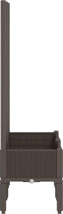 Actual product image VidaXL Planter with trellis PP