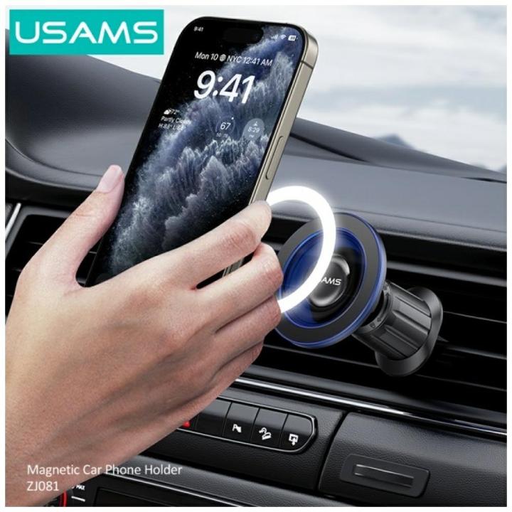 Actual product image Usams Car holder ZJ081 magnetic for air vent blueZapytaj ChatGPT