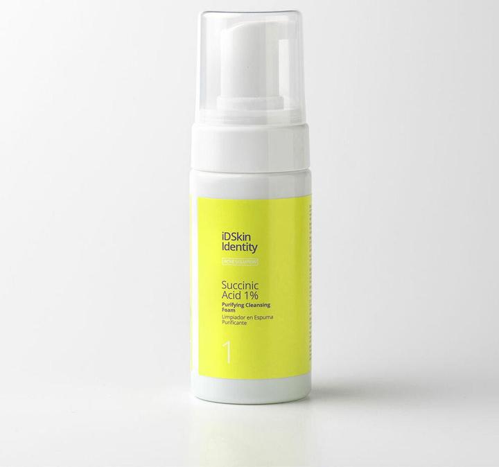 Actual product image ID Skin Identity Succinic Acid 1% Purifying Foaming Cleanser 100 Ml (Cleansing Foam, 100 ml)