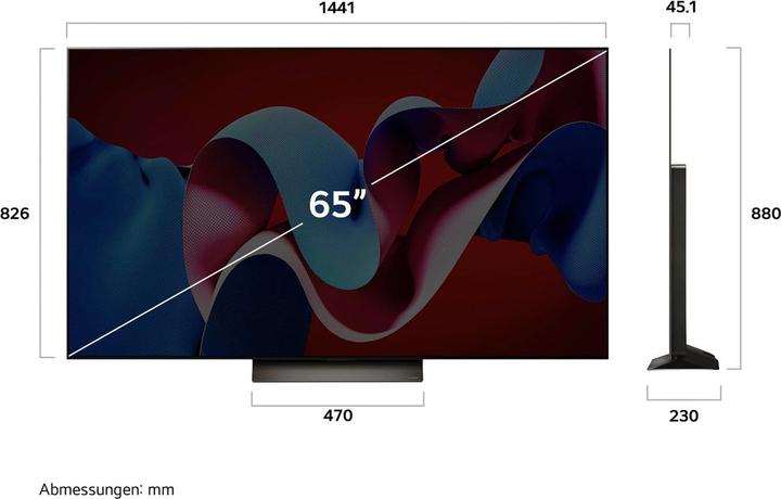 Image du produit LG OLED65C41LA (65", C4, OLED, 4K, 2024)