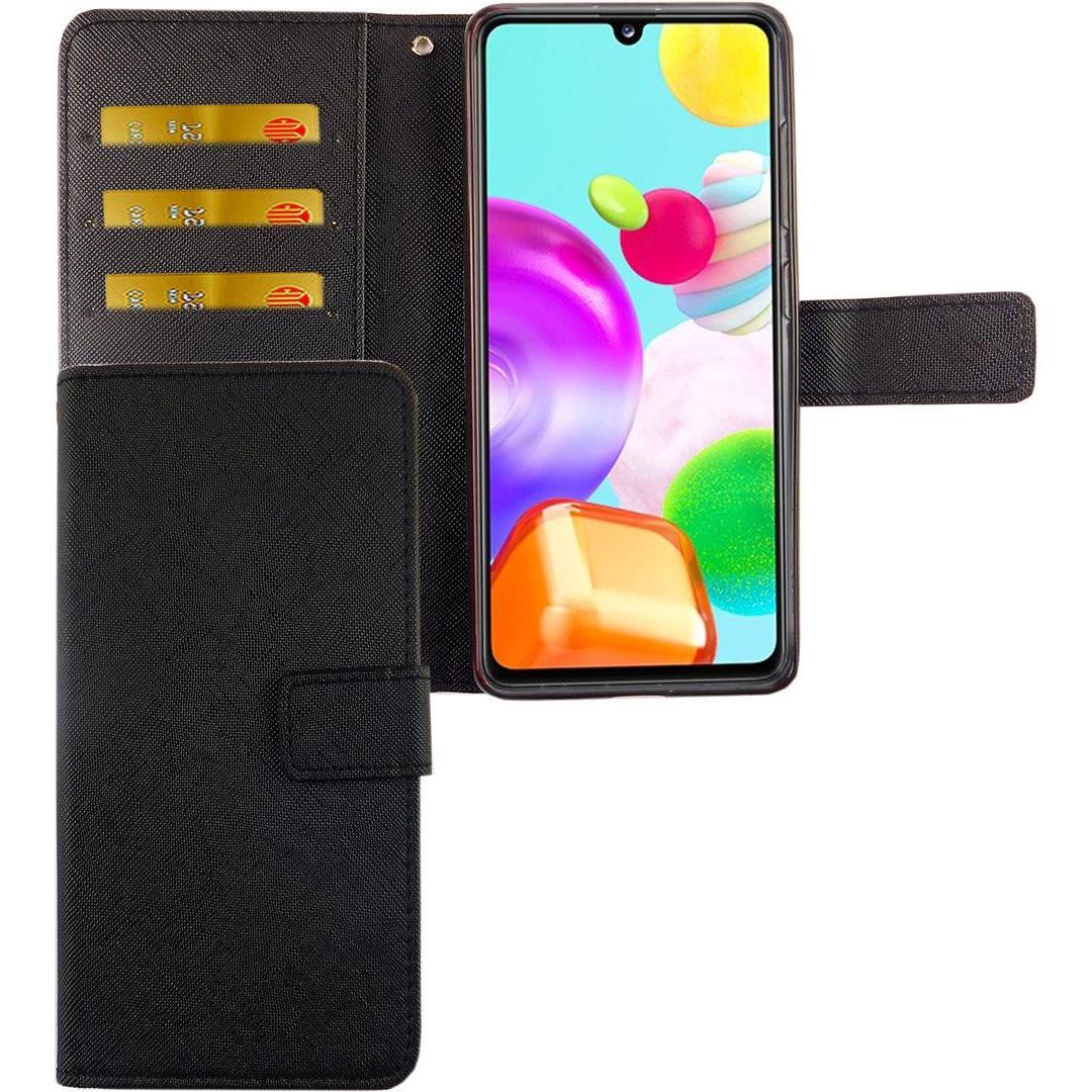 Thumbnail - König Design Hülle Handy Schutz für Samsung Galaxy A41 Case Cover Tasche Wallet Etui Bumper (Samsung Galaxy A41), Smartp...