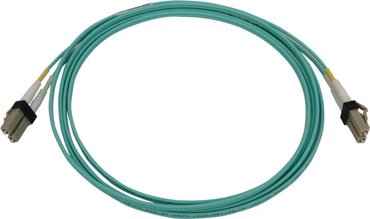 Produktbild Eaton 400G Multimode 50/125 OM3 Switchable Fiber Optic Cable Duplex LC-PC M/M LSZH Aqua 2m (2 m)