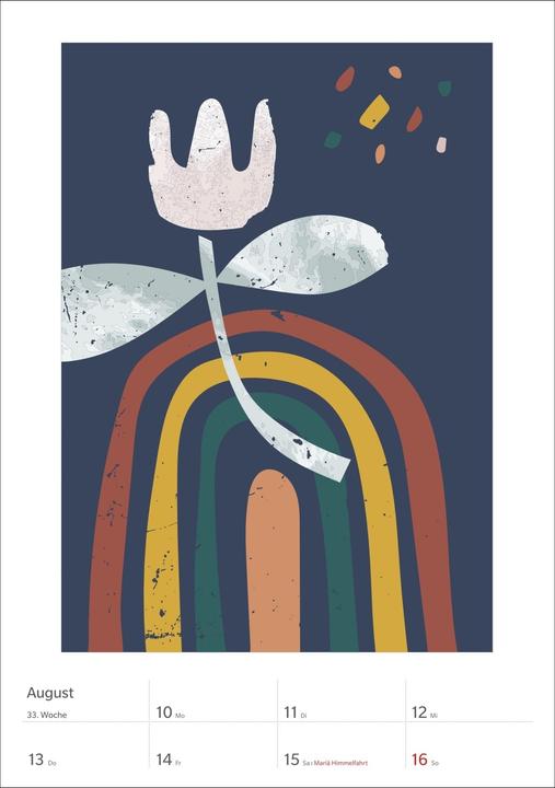 Actual product image Harenberg Gallery Wall Planner Wochenplaner 2026 - Kalender mit 53 Minipostern (25 x 35.5 cm, German)