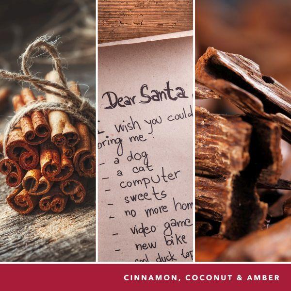 Actual product image Yankee Candle Signature Letters To Santa Świeca Duża 567g (567 g)