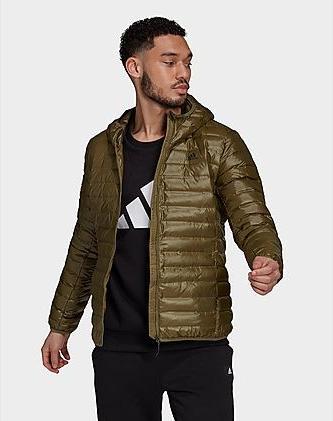 Actual product image Adidas Varilite Hooded Down Jacket (S)