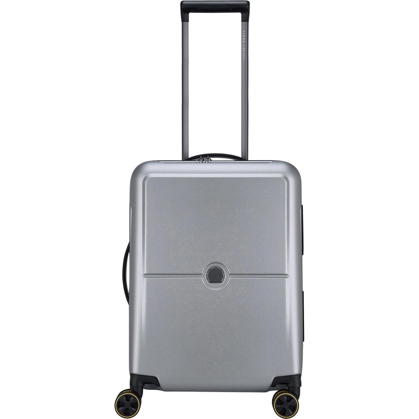 Delsey Unisex Argento Valigia, Turenne 2.0, (35 L)