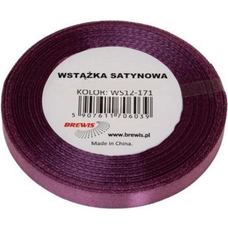 Brewis Pflaumenfarbenes Satinband, 12 mm x 32 m (54623568)
