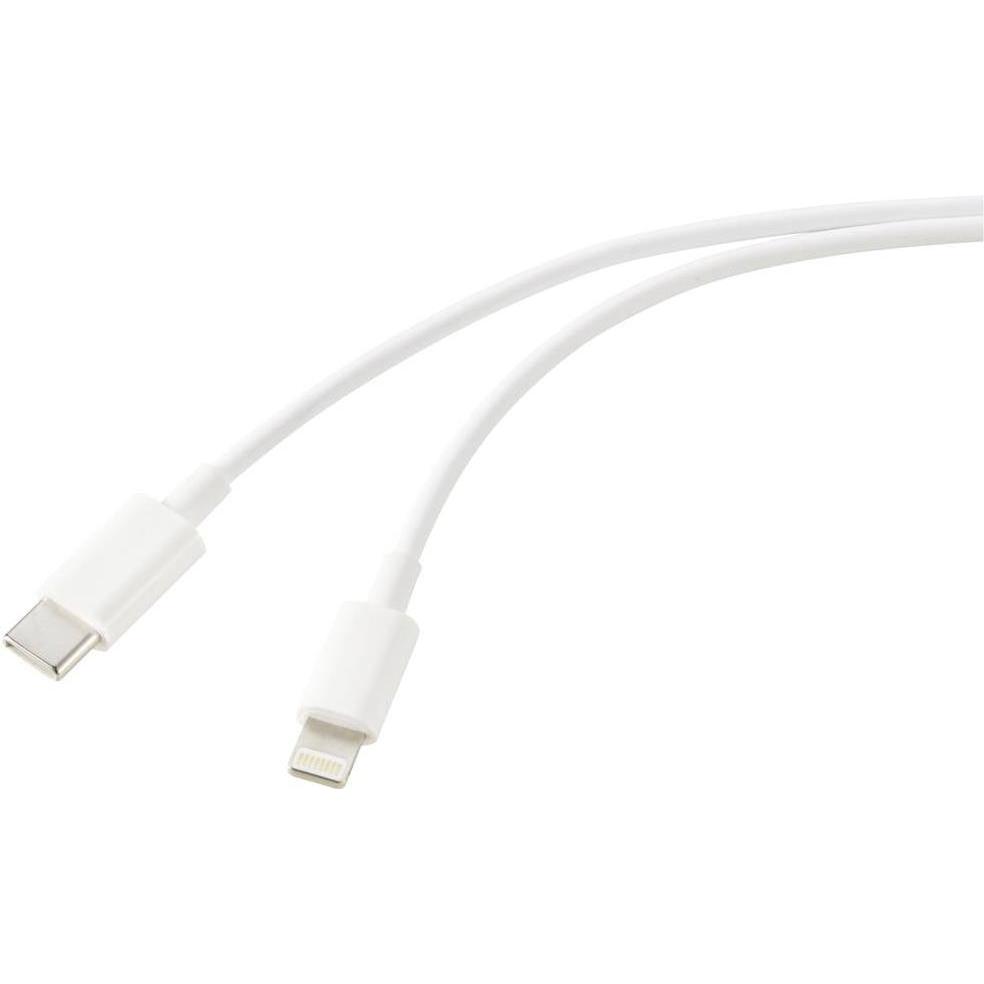 Renkforce USB C — Lightning (3 m, USB 2.0), USB Kabel