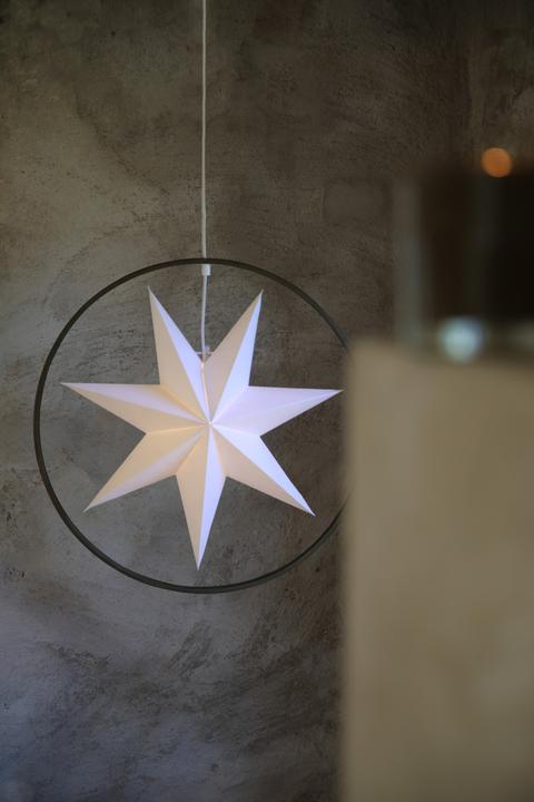 Produktbild Markslöjd SPERANZA Pendant Star 50 Stained Grey/White