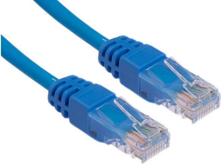 Produktbild RS PRO Patch cord Cat5e UTP LSZH Blue 15m (U/UTP, CAT5e, 15 m)