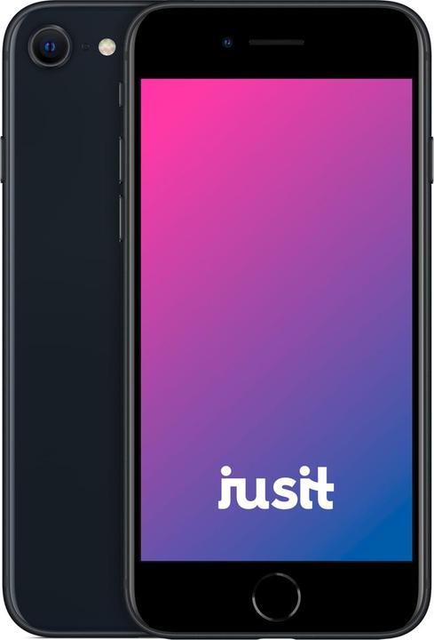 jusit iPhone SE 2022 (64 Go, Noir, 4.70", Double SIM, B / Très bon)