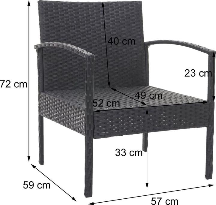 Produktbild Jamb Balkon Sitzgruppe