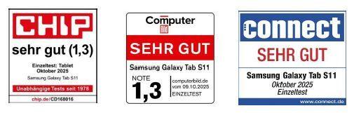 Actual product image Samsung Galaxy Tab S11 (5G, 11", 128 GB, Silver, Silver)