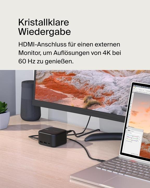 Produktbild Belkin INC018VFBK (USB-C, 6 Ports)