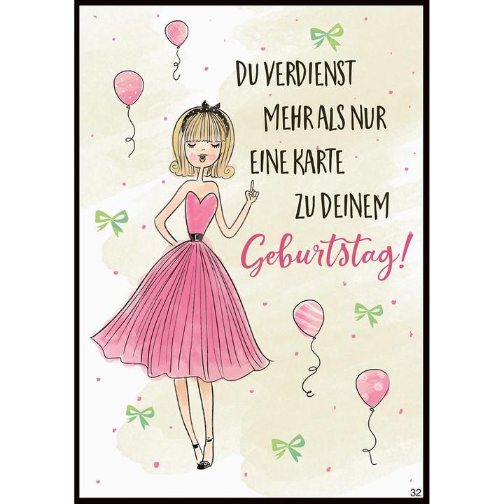 Image du produit Depesche Carte musicale Tu mérites plus qu'une carte (1 pcs)