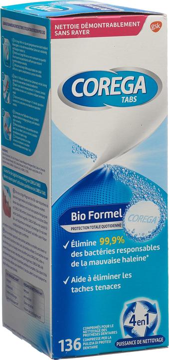 Actual product image Corega Tabs mit Bio Formel (136 ml)