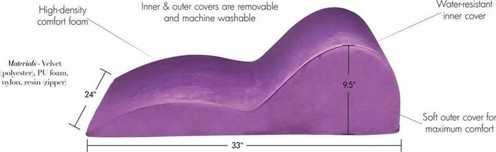 Produktbild Bedroom Bliss Contoured Love Cushion