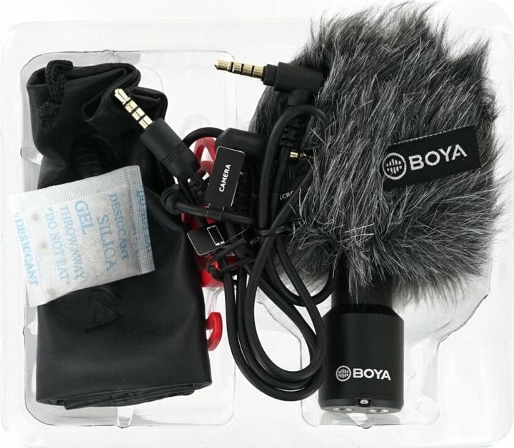 Actual product image Boya BY-MM1+ Compact clip-on microphone