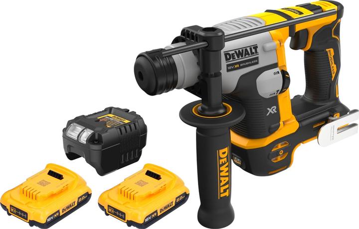 Produktbild DeWalt DCH 172 D2 Akku Bohrhammer 18 V 1,4 J SDS plus Brushless + 2x Akku 2,0 Ah + Ladegerät (Bohrhammer)
