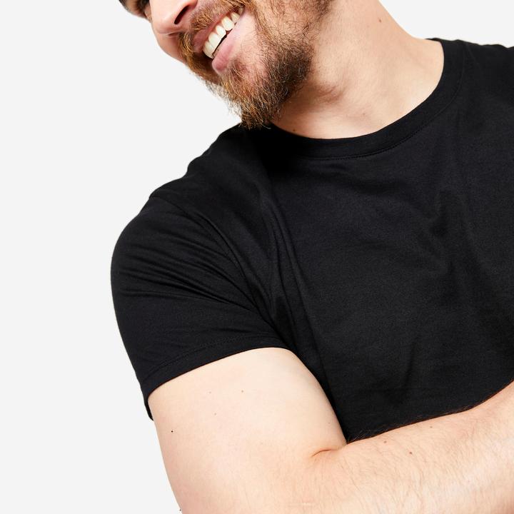 Immagine prodotto Domyos Camicia da uomo a maniche corte, elasticizzata - cotone (L)